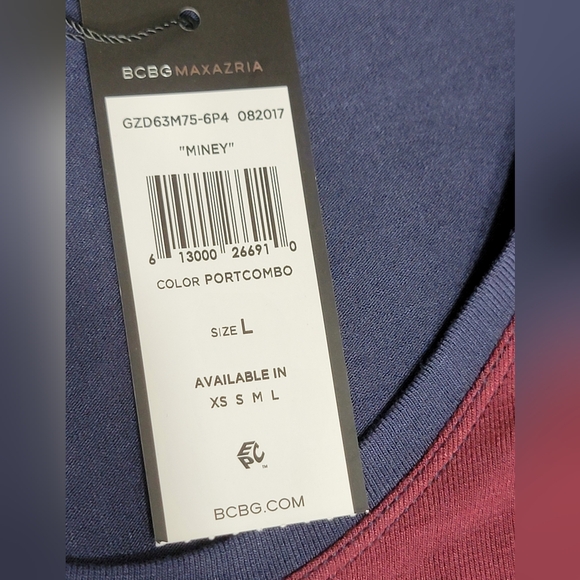 🤩Host Pick❤️NWT BCBGMAXAZRIA Miney Asymmetrical Dress Women's Sz Large - Picture 5 of 15